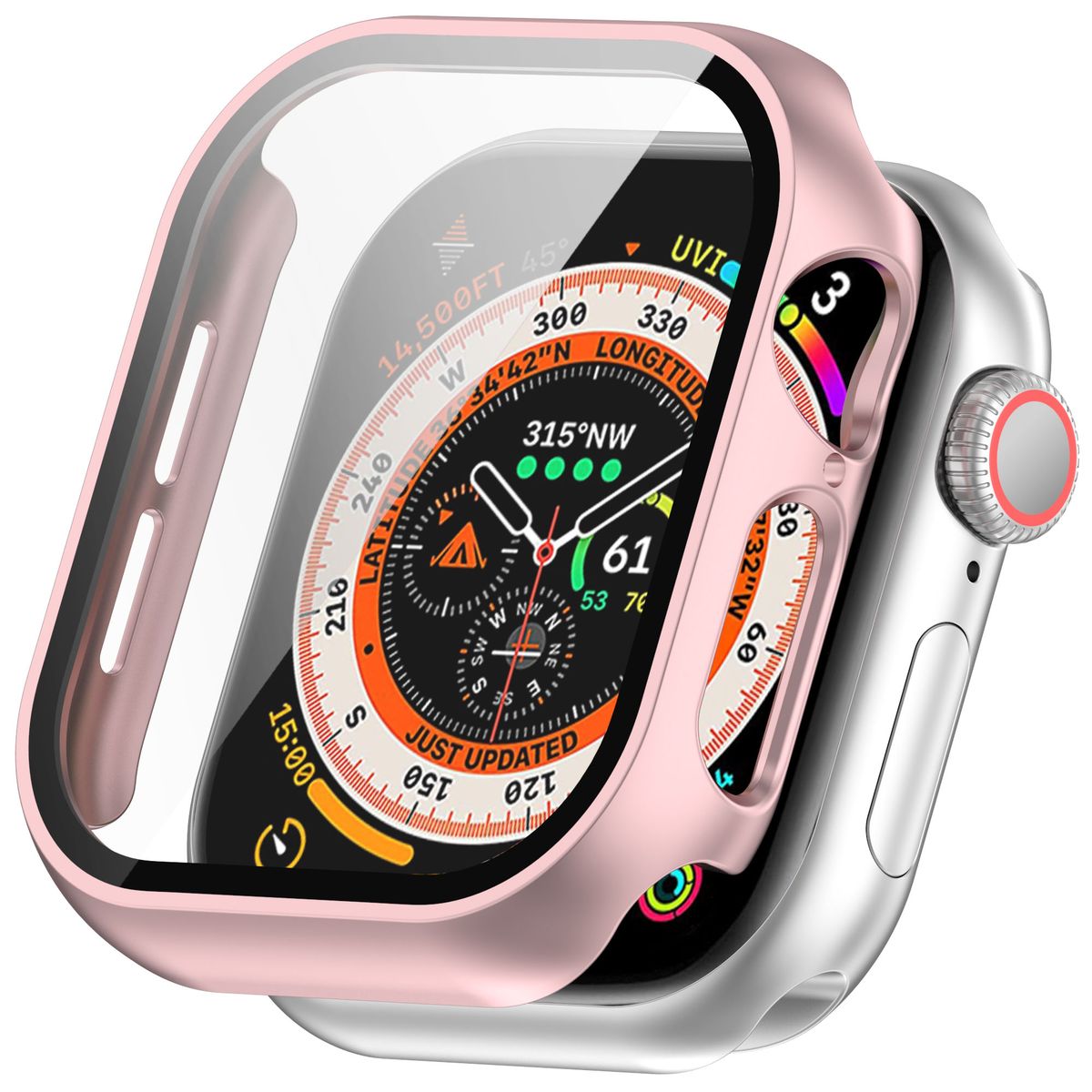 Etui Bizon Case Watch Adamo przedstawione od boku